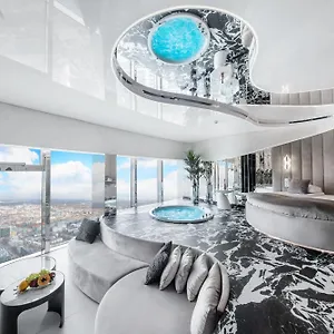  Apartmán Apartamenty Sky Tower Z Jakuzzi Przy Oknie